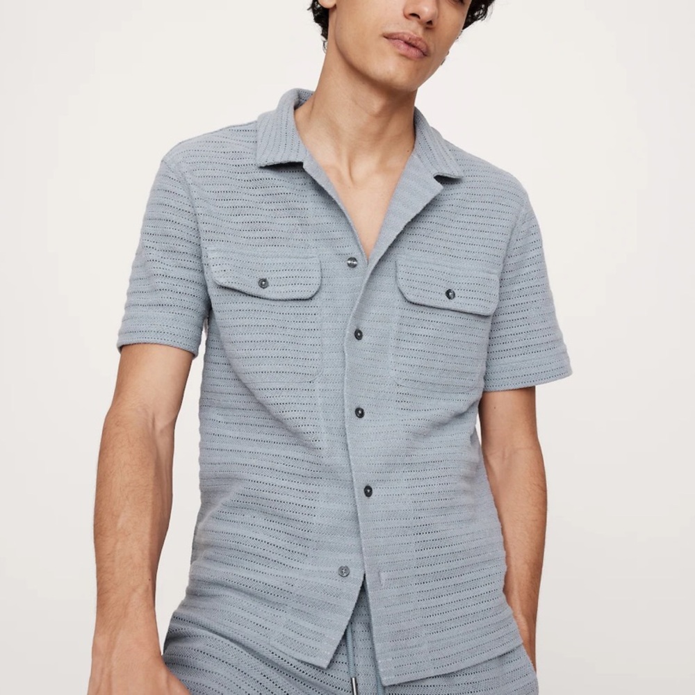 Banana Republic Textured Men's Shirt